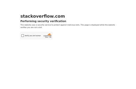 Stack Overflow